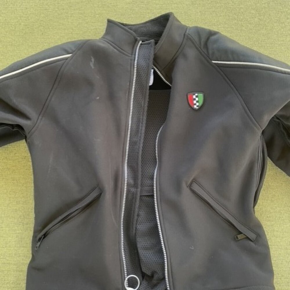 Corazzo Men's Black Scooter Jacket